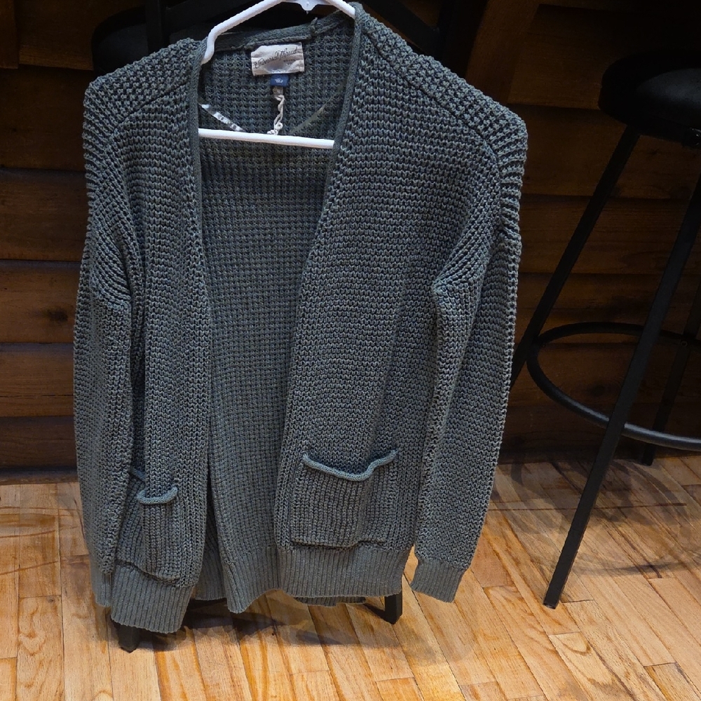 Green Cardigan
